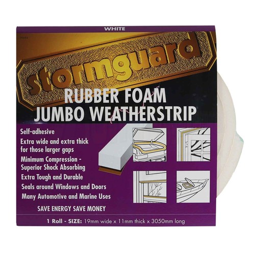 White jumbo foam - white,