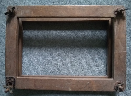 Vintage wooden - vintage, 1940s)