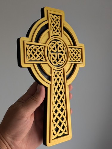 Celtic cross sign wall - sign, door