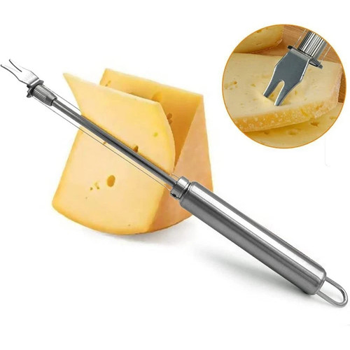 Stainless steel cheese board - stainless,