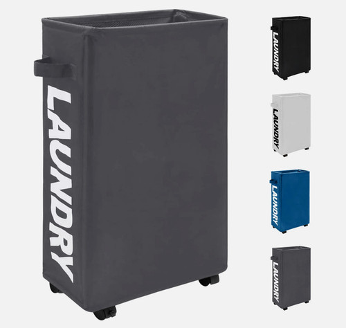 Water resistant laundry basket - water,