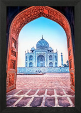 Beautiful Taj Mahal Framed