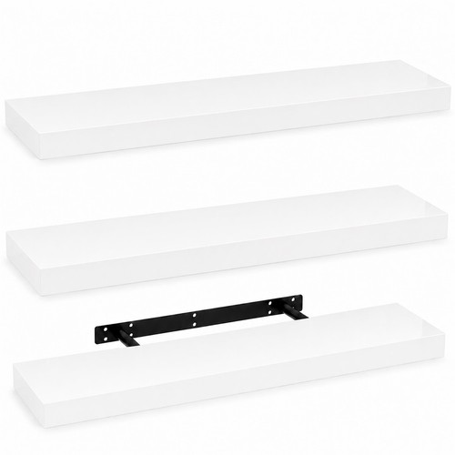White high gloss floating - white,