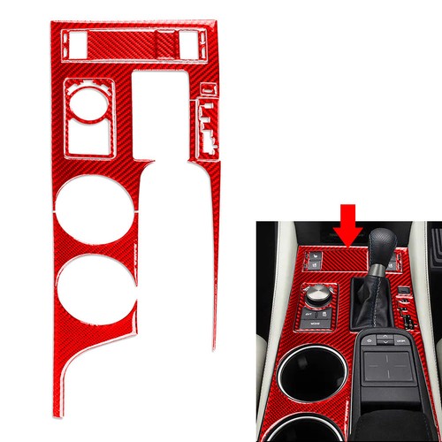 Red 8pcs gear shift panel - 8pcs,