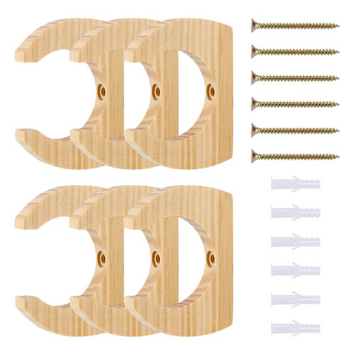 6pcs wooden kayak - wooden,