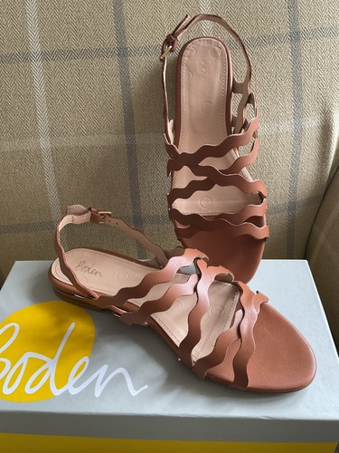 Boden tan leather - leather, multi