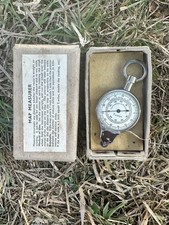 Post-War German Map Measurer – Dual Dial Curvimeter Marked ‘Foreign’ c.1950s