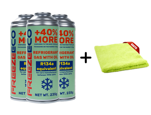 R12 r134a freezeeco 2in1 - , 3x