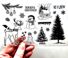 Clear Stamps CUTE WINTER MIX