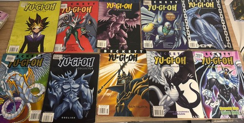 Yugioh beckett magazines 10 - yugioh, x