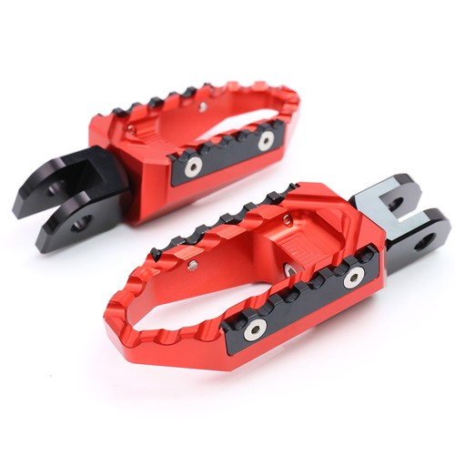Red front touring foot pegs - touring,
