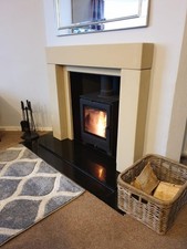 Stone Fireplace Surround - NEW