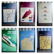 adidas x size? posters in store ex shop display 2020 shanghai cordoba havana