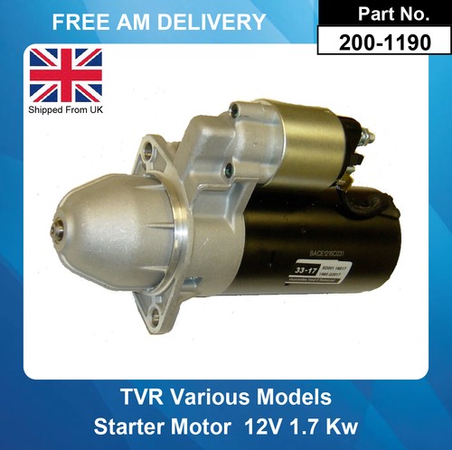 Starter motor for tvr tuscan - starter,