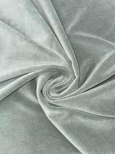 Green velvet fabric 100 - velvet, 100%