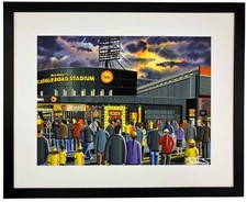 Watford. Vicarage Rd, Framed
