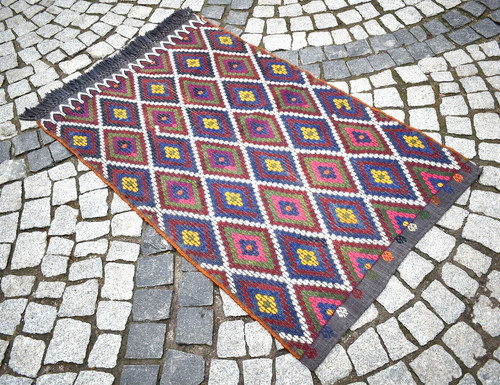 Vintage turkish rug - vintage, x