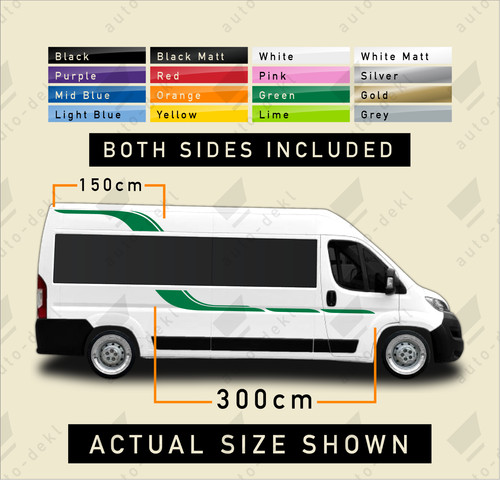 Large motorhome vinyl graphics - large,
