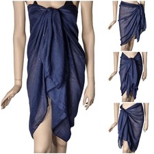 Glitter Beach Sarongs Skirt Wrap Cover Up Sarong One Size Fits Most