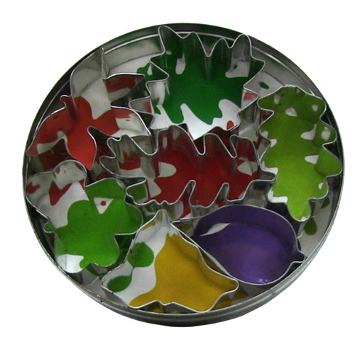 Metal cookie cutters with - cookie,