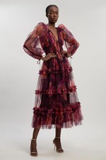 Karen Millen Maxi Dress Womens