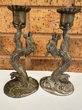 PAIR VINTAGE ANTIQUE ORNATE