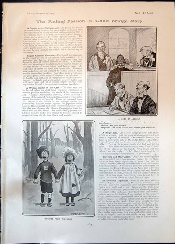 Old print whines from wood - whines,