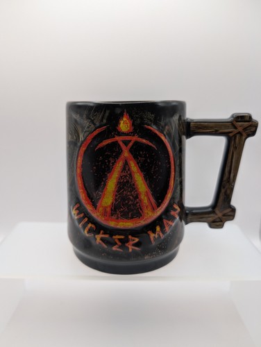 Alton towers wicker man mug - 3d,