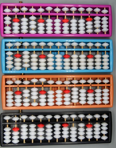 Soroban abacus rods - 13, with