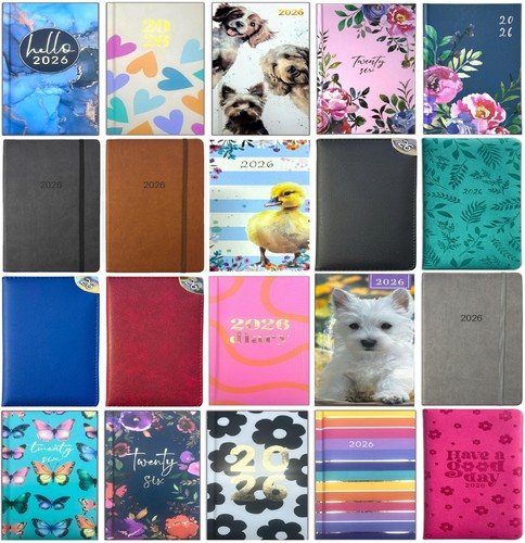 2026 diary size week to - a5,