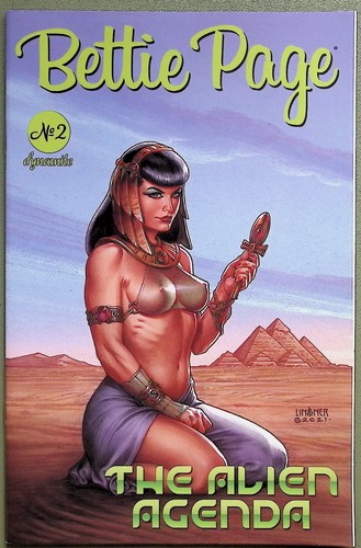 Bettie page the alien - bettie,