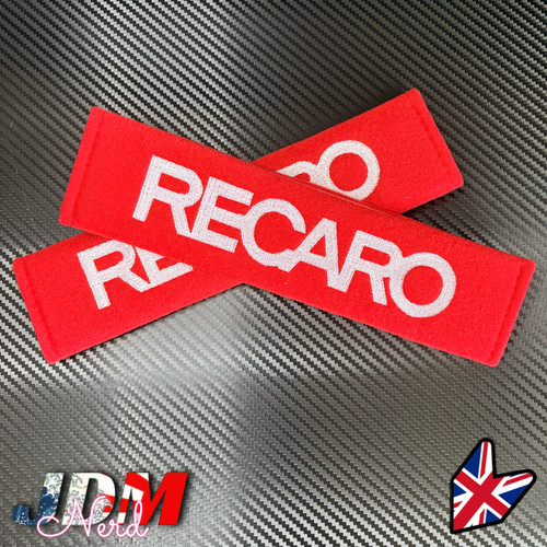 Recaro style car seat belt - style,