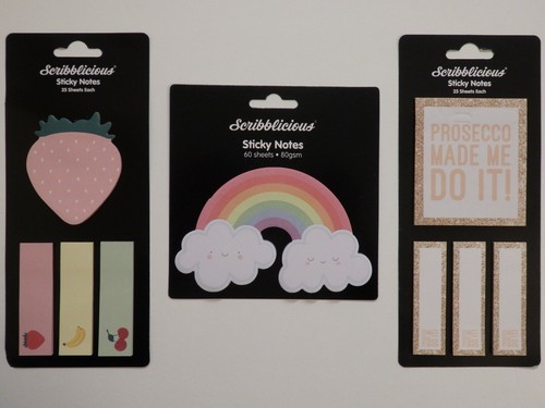 Sticky note tab set or - sticky,