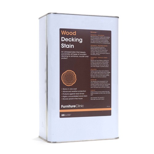 One coat decking - stain,