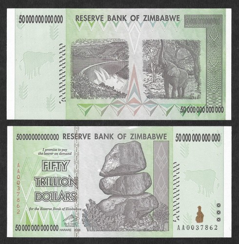 Zimbabwe trillion dollar - zimbabwe,