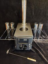 WOOD BURNING STOVE Type#3camping, tent , shed , garage,trailer, motorhome, sauna