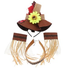 4 Pcs Scarecrow Fancy Dress