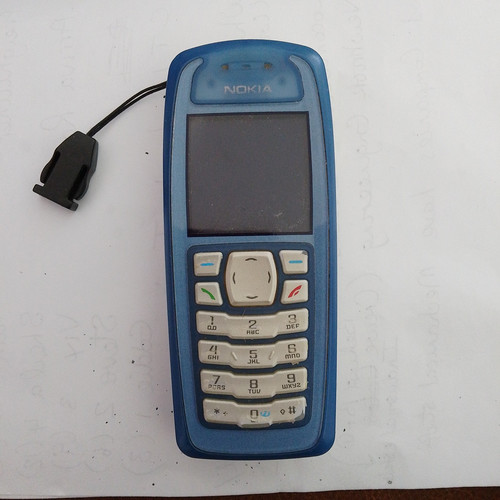 Nokia 3100 light - blue, mobile
