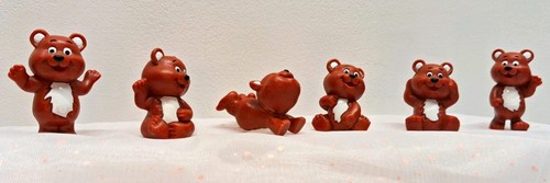 Set brown bear figures - bear,
