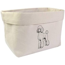 Large 'Standard Poodle' Canvas