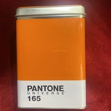 SELETTI Pantone Universe Metal Kitchen Vitamin C 165 VC165 STORAGE TIN & LID vgc
