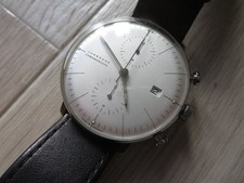 Junghans Max Bill Chronoscope 40mm 27.4600 Automatic made in Germany w/box