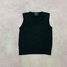 Vintage Polo Ralph Lauren Sweater Vest v-neck grandad knit pullover Men's L