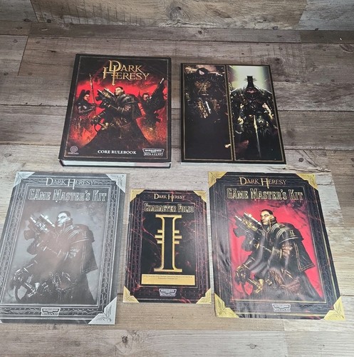 Lot dark heresy game - dark,