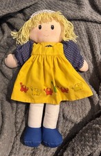 Vintage 90s Large  Rag Doll