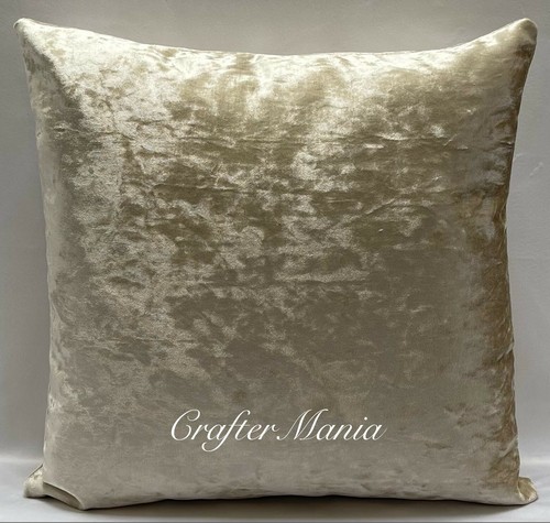 Crushed velvet large - crushed, cushion
