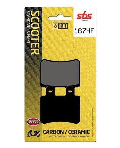 Sbs 167hf ceramic rear break - rear,
