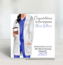 personalised Nurse Graduation
