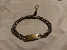 Antique 19th Century Dog Collar / Slave Collar Hiatt Chain Collar 