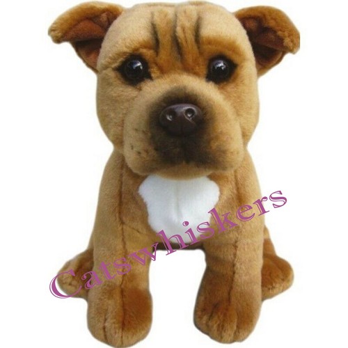 Red staffordshire bull - staffordshire, terrier